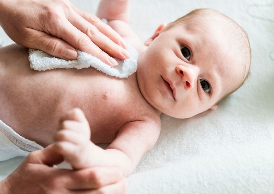 Acqua Sorgesana | idratazione pelle del neonato