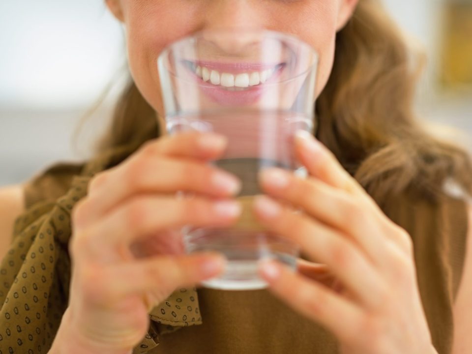 acqua minerale e buonumore