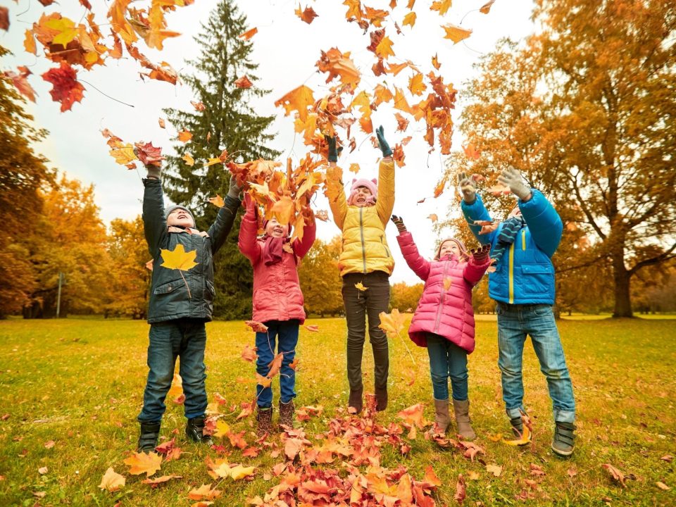 bambini e sport in autunno