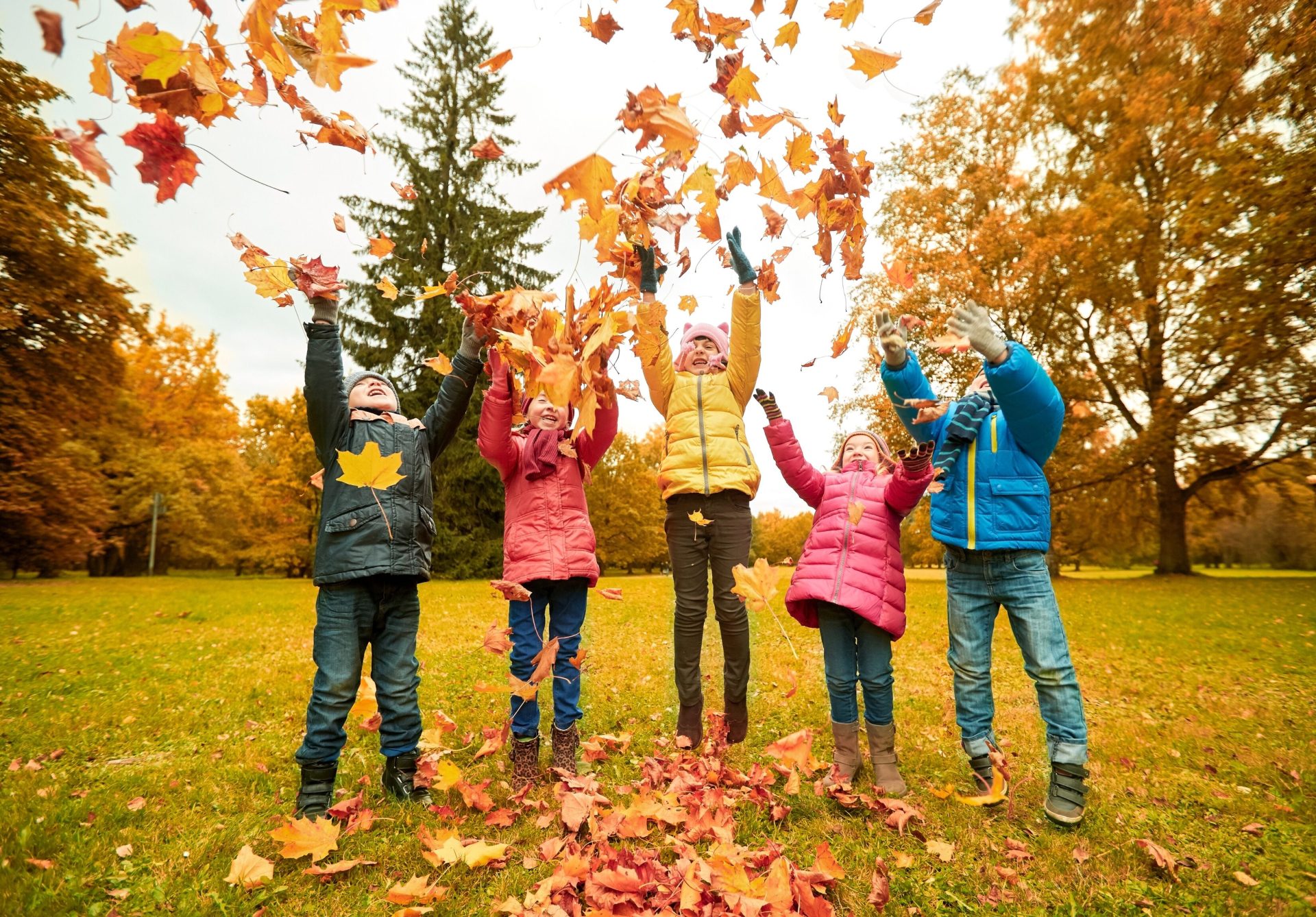 bambini e sport in autunno
