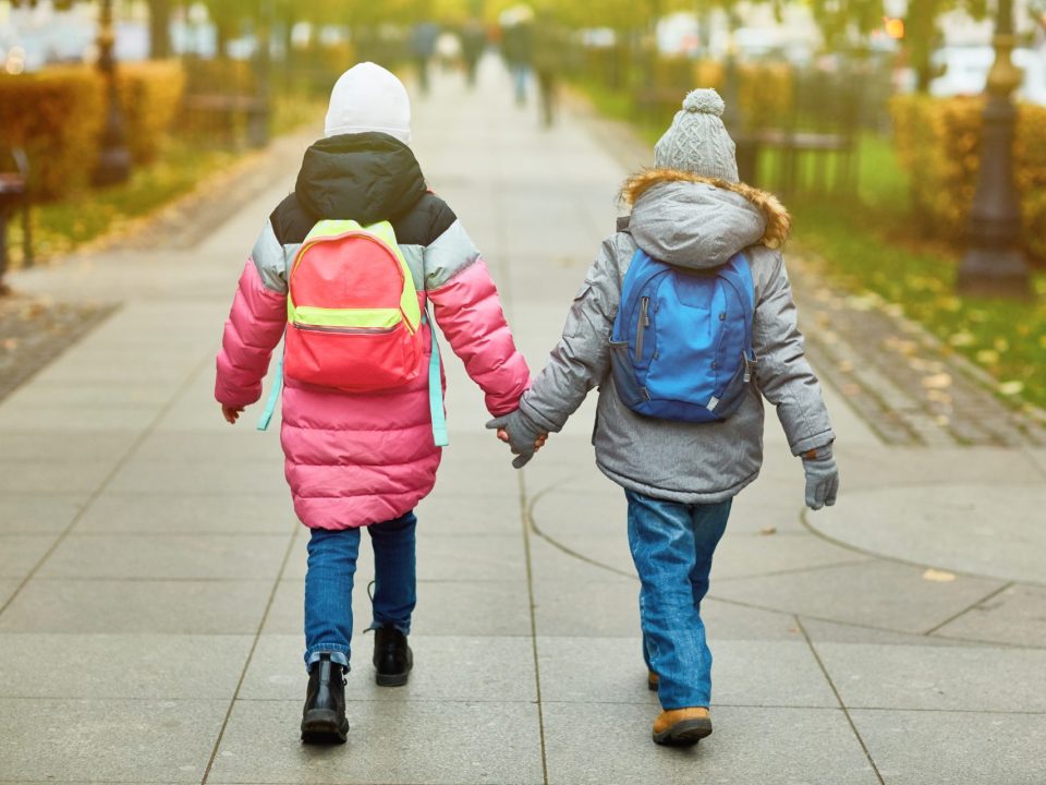 bambini rientro a scuola dopo natale